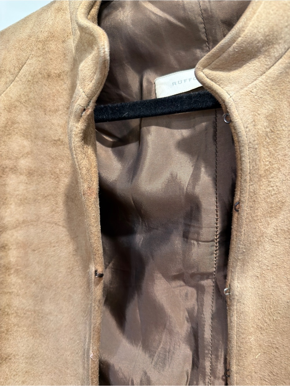 RARE Ruffo Research Fall 2000 collection Leather Suede Jacket - Picture 8 of 12